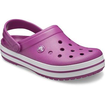 Crocs Crocband Clog Fialove - Damske Dreváky